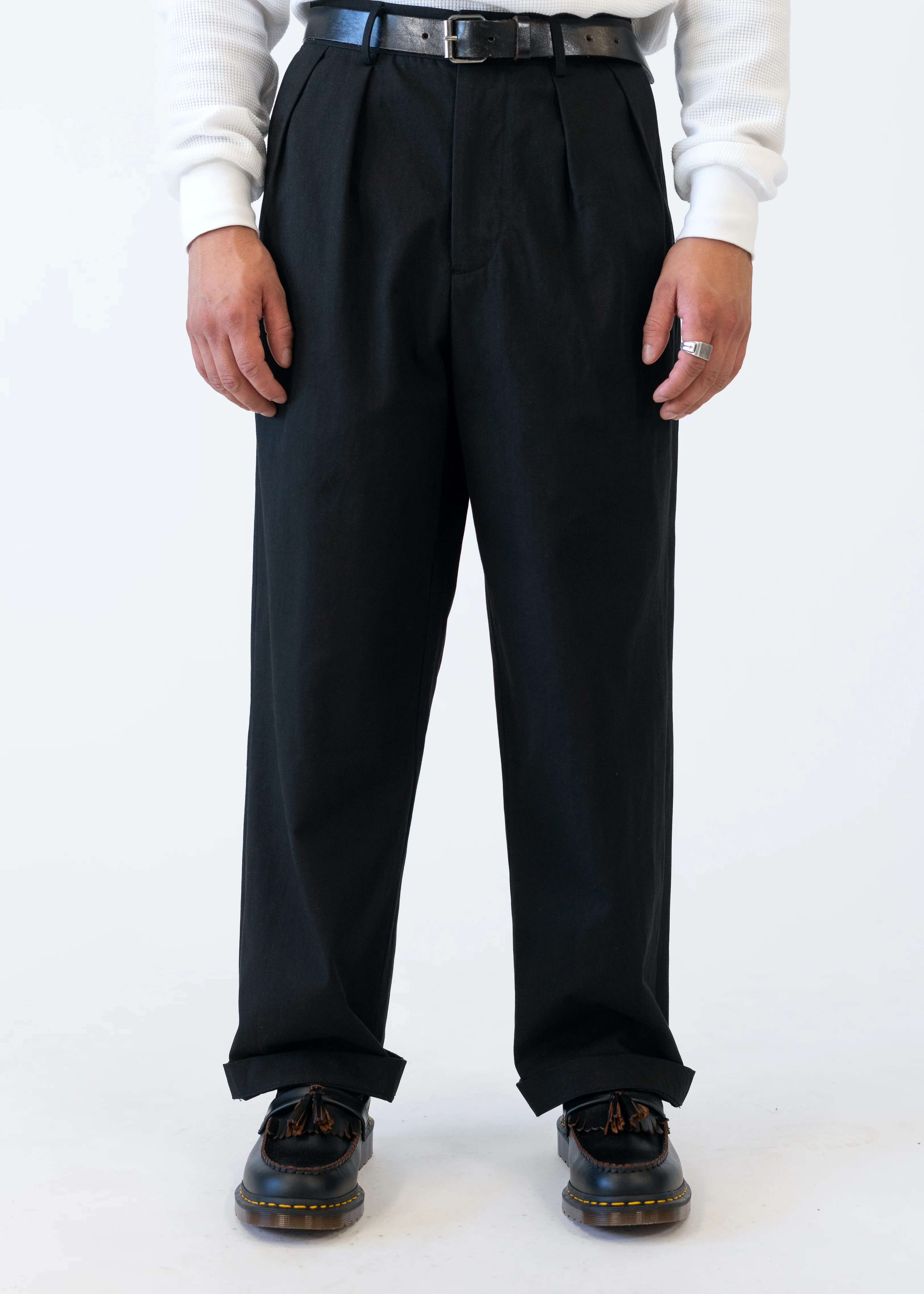 Brother Brother Double Pleated Trouser - Image 2